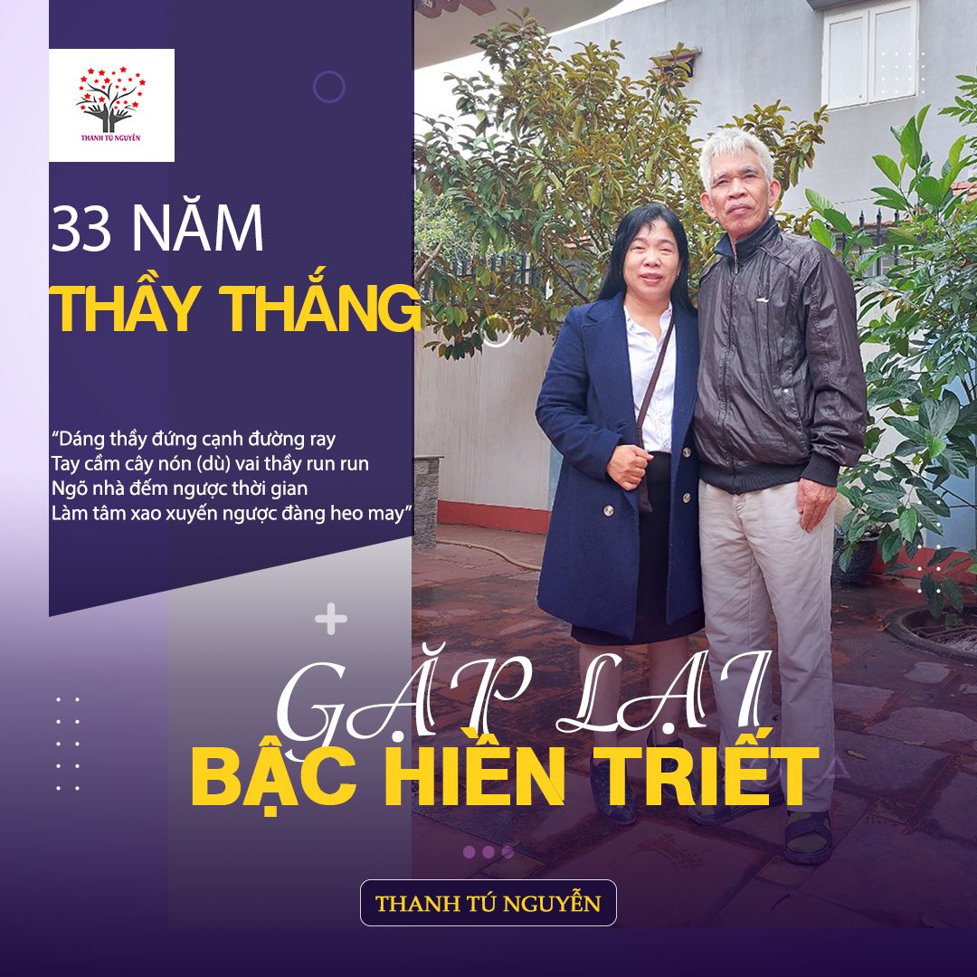 thầy thắng sau 33 năm gặp lại - thanh tú nguyễn